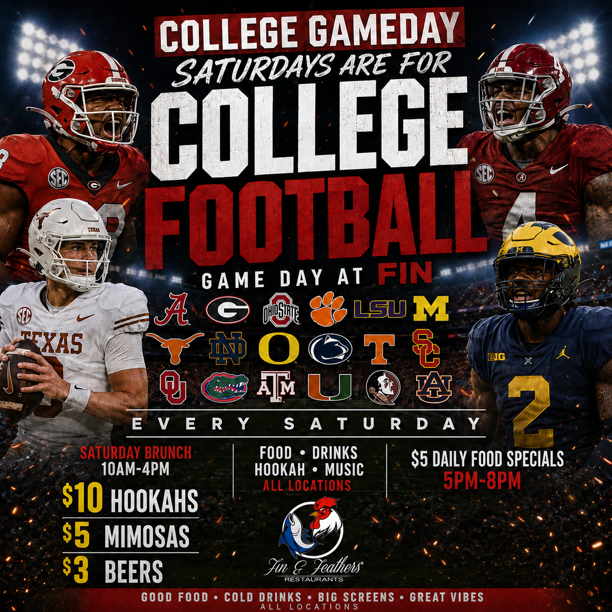 Saturday College Football 